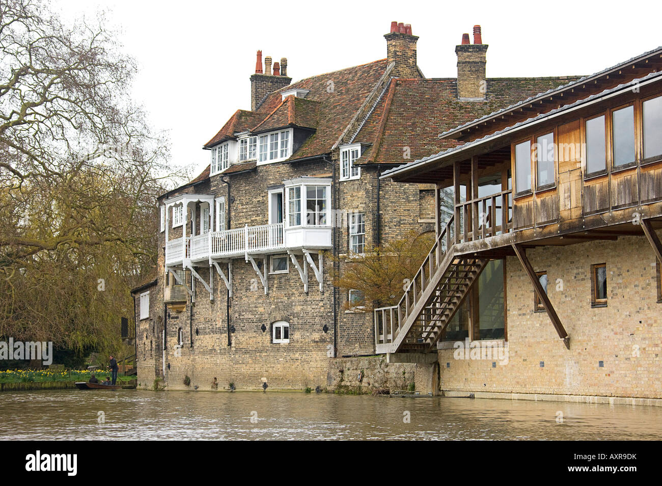 Charles Darwin,s house.Cambridge. Cambridgeshire. East Anglia. UK Stock