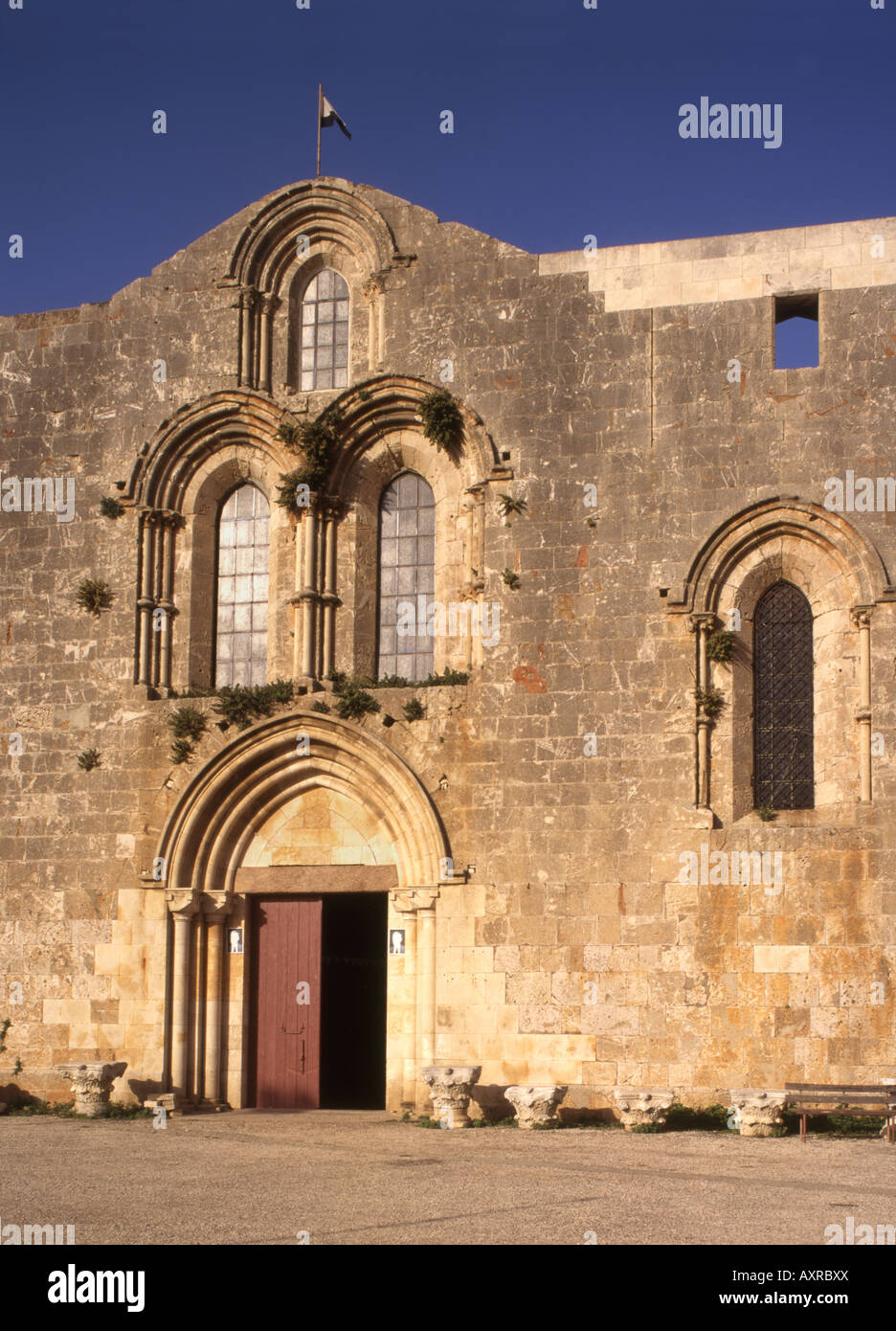 Syria Tartous cathedral Stock Photo