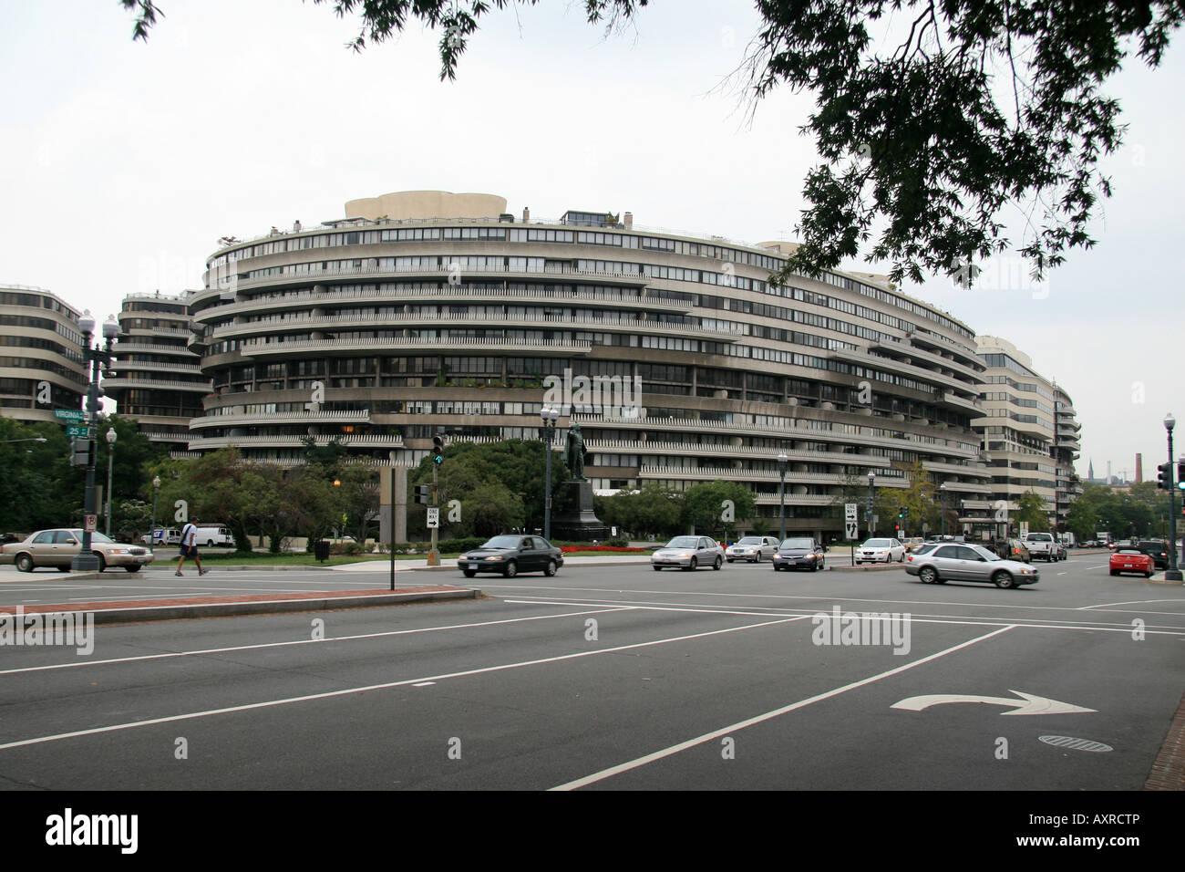The Watergate Office Complex, Virginia Avenue NW, Washington DC Stock