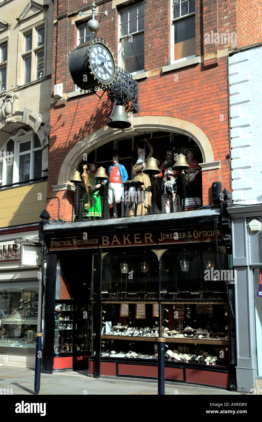 Ornamental clock Cirencester England UK Stock Photo