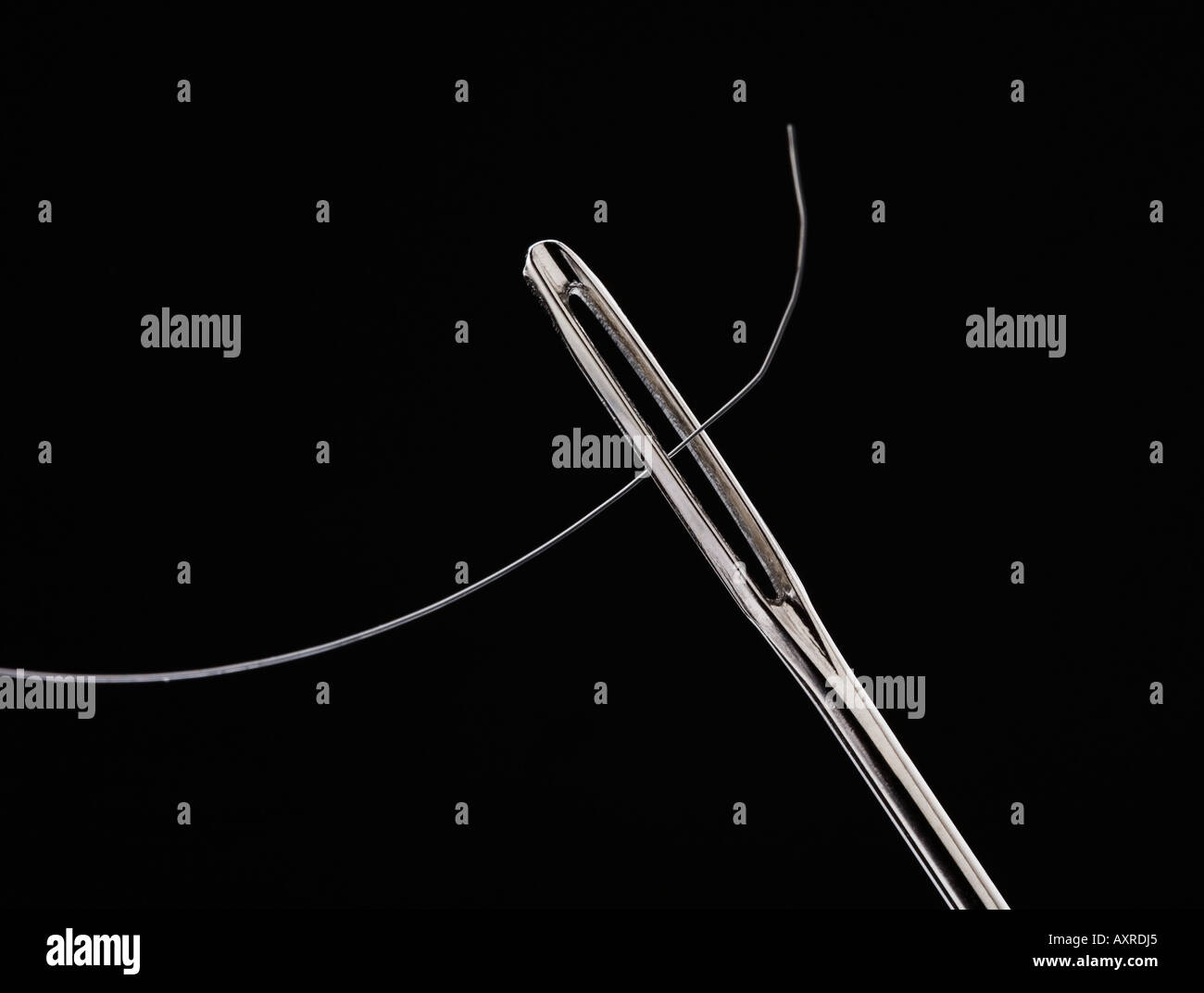 Needle eye thread hi-res stock photography and images - Alamy