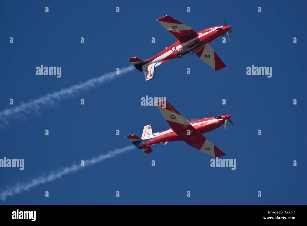 The Roulettes put on a display at the 2007 Indy Surfers Paradise Gold Coast Stock Photo