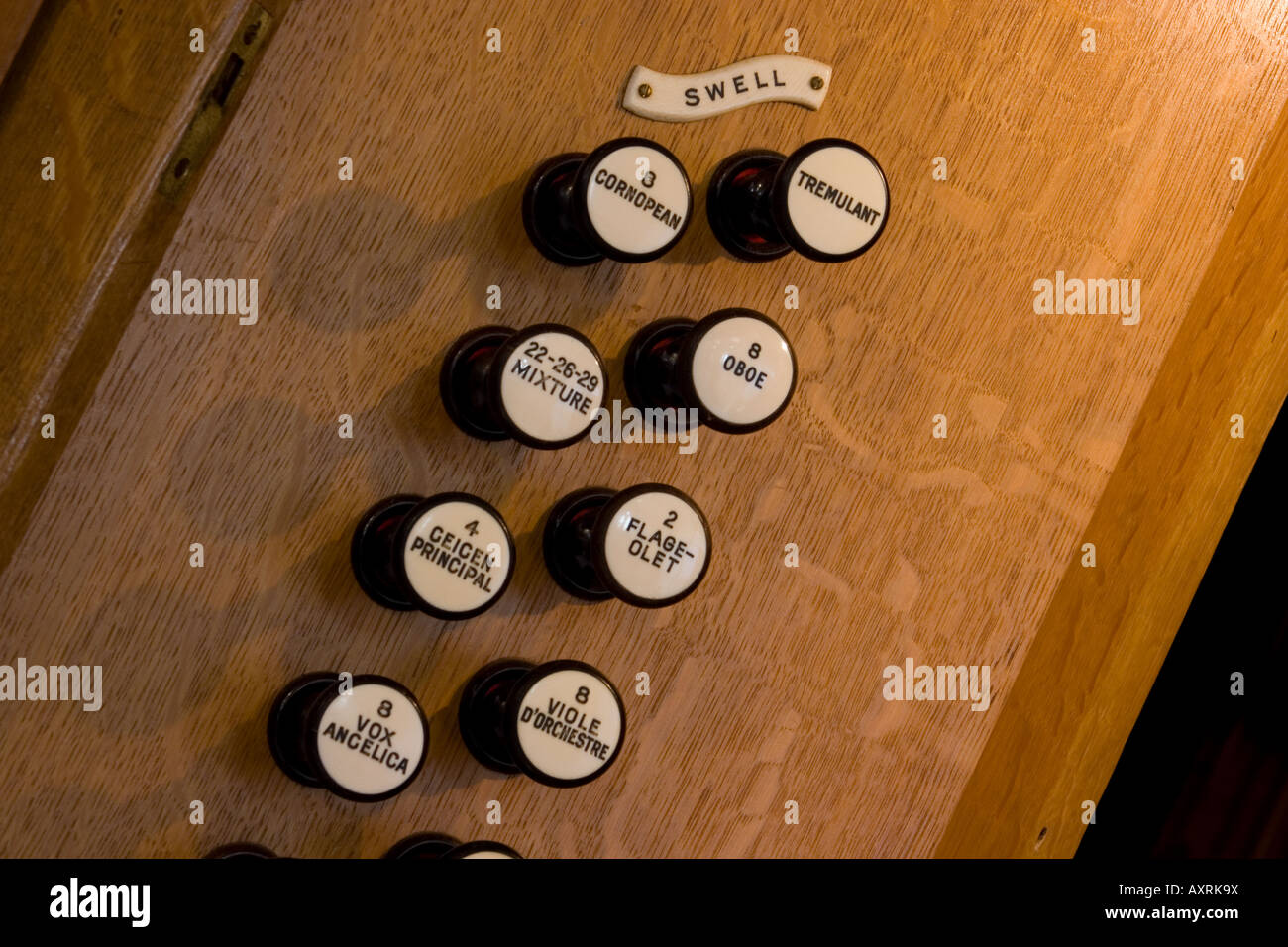 Organ stops hires stock photography and images Alamy