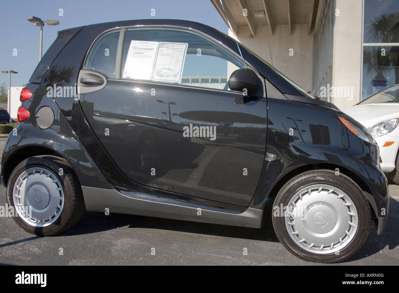 Smart Car for sale at a dealership Stock Photo Alamy