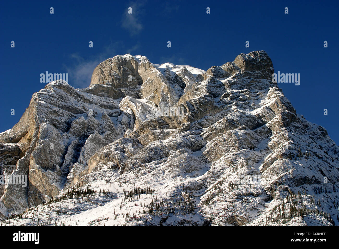 Huge high rocky snowy mountains hi-res stock photography and images - Alamy