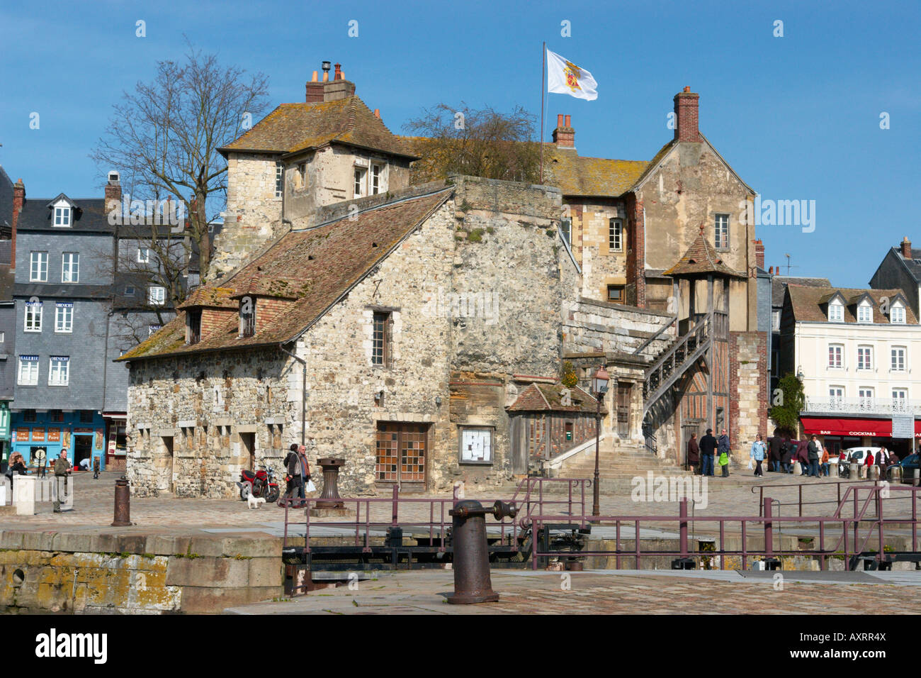 The Lieutenance at Honfleur Normandy France Stock Photo Alamy