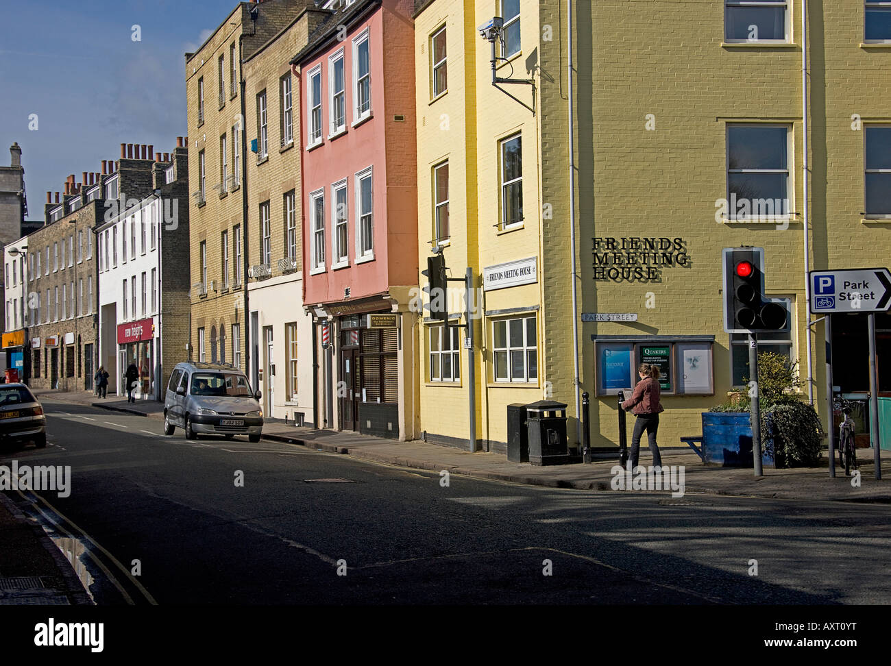 Jesus lane. Cambridge. Cambridgeshire. East Anglia. UK Stock Photo Alamy