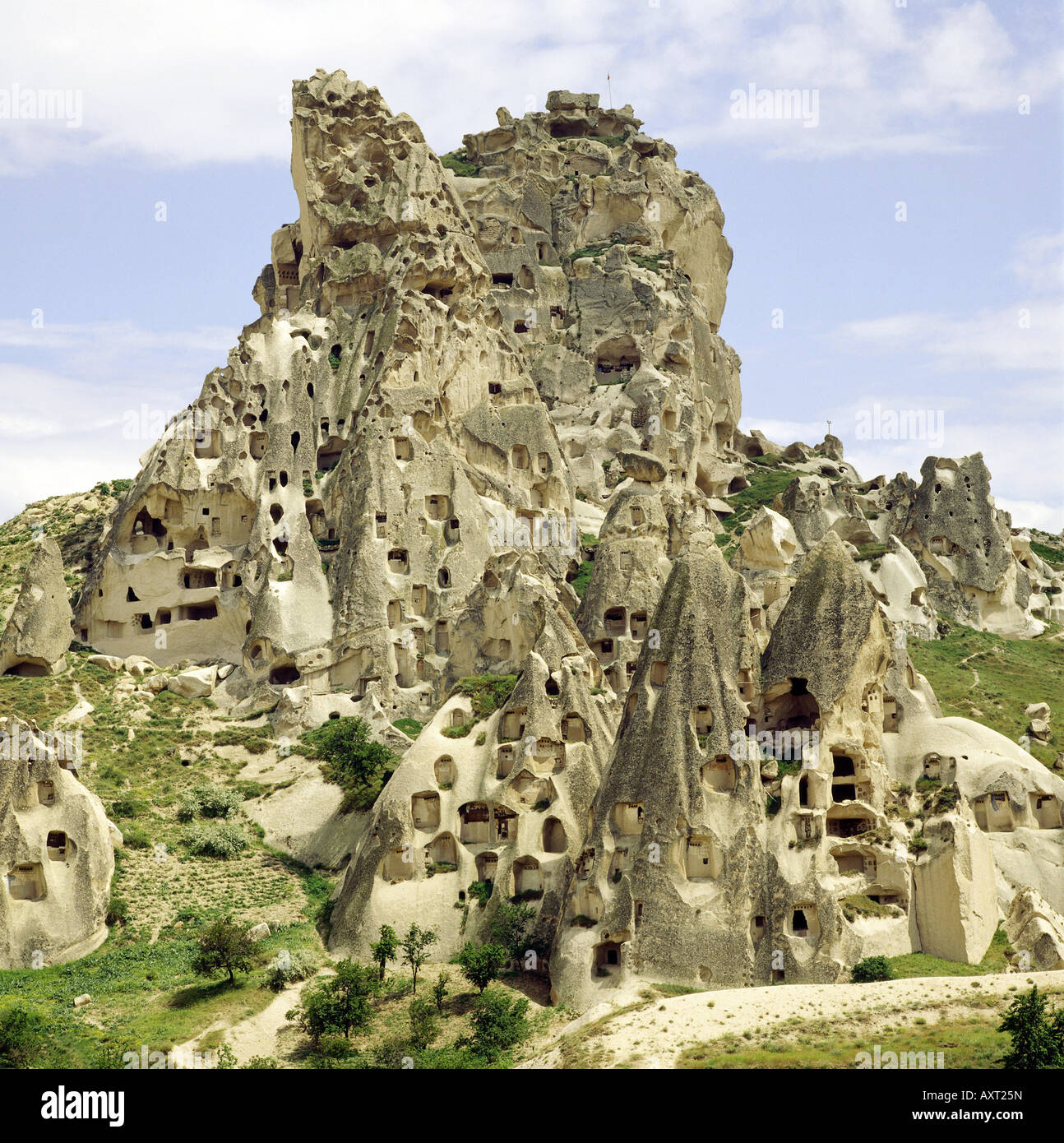 geography / travel, Turkey, Goereme, landscape, landscapes with tufa rocks, Cappadocia, , Stock Photo