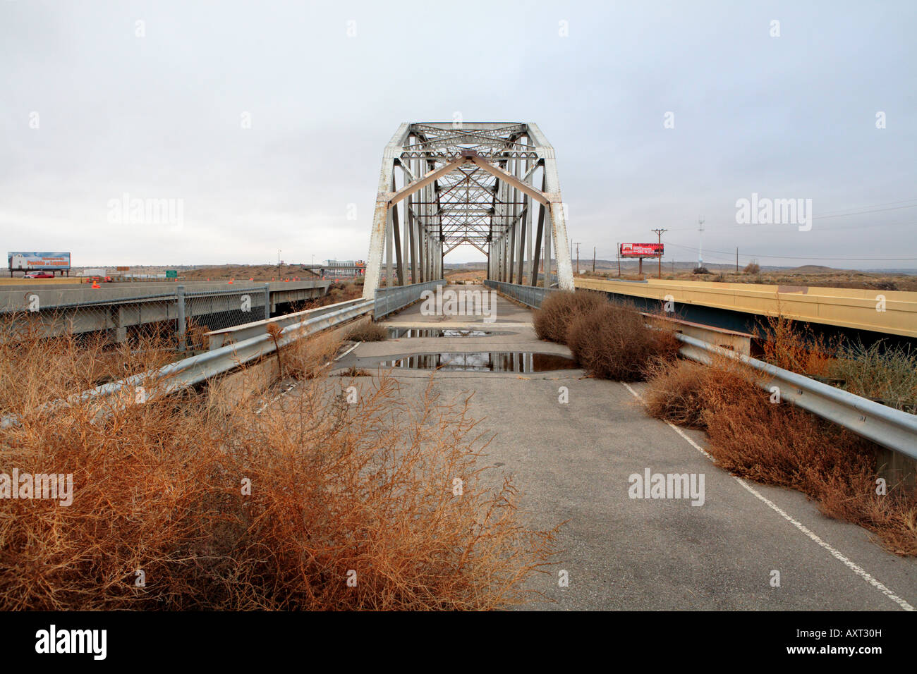 Albuquerque Bridge AN OLD UNUSED 1933 RIO PUERCO BRIDGE ON HISTORIC ROUTE 66 WEST OF ...