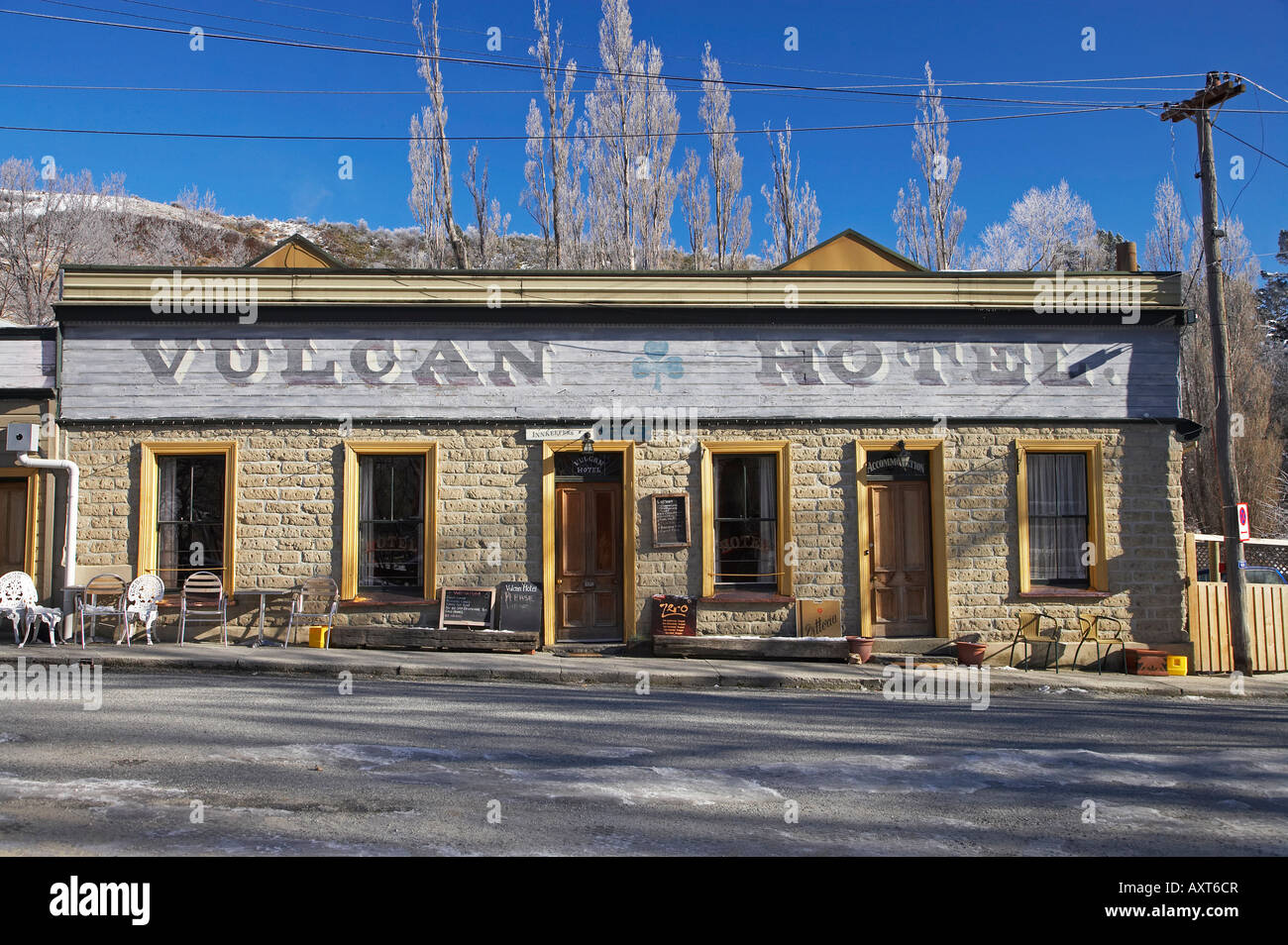 Haunted Vulcan Hotel St Bathans Maniototo South Island New Zealand