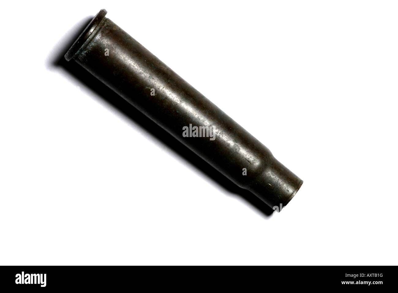 'CORRODED BULLET CASING' Stock Photo