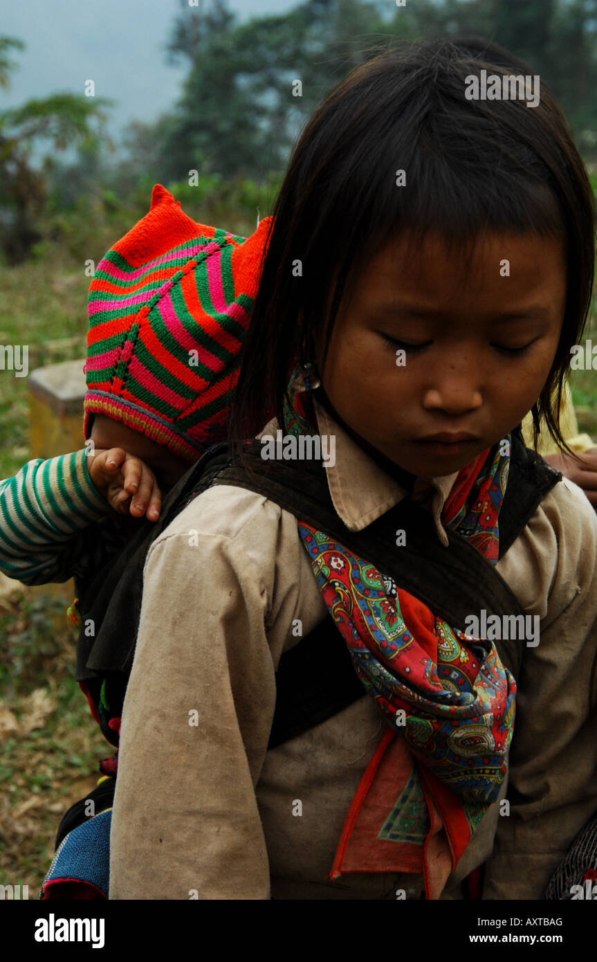 Carrying hilltribe hi-res stock photography and images - Alamy