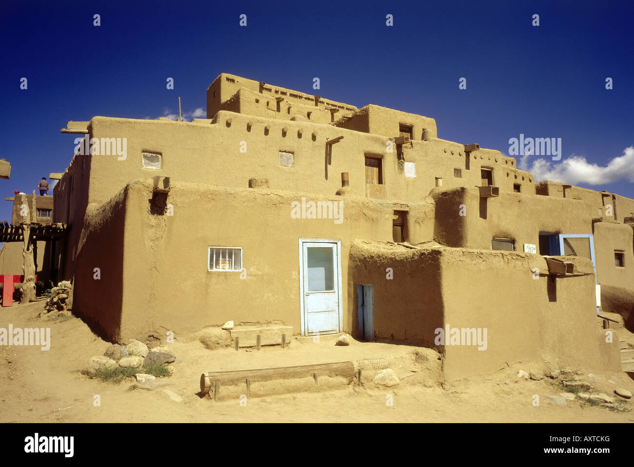 Geography Travel Usa New Mexico Taos Pueblo Houses North