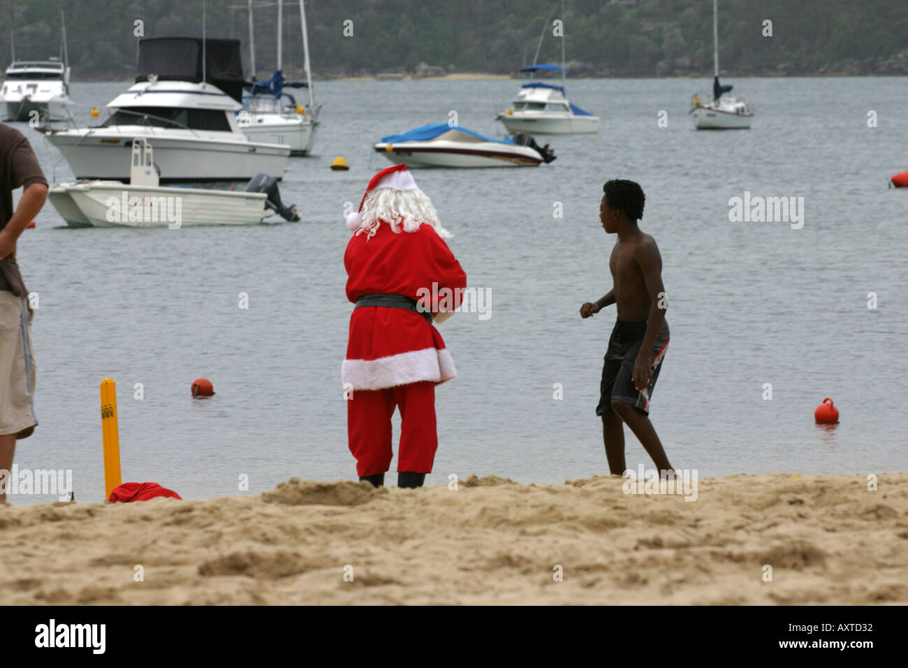 Australian Santa Claus Stock Photo - Alamy