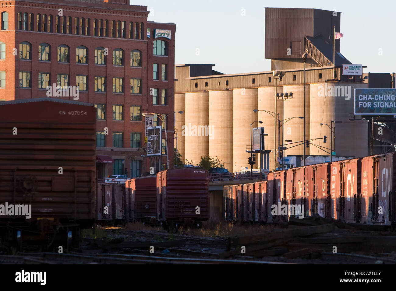 Rail yard chicago hires stock photography and images Alamy