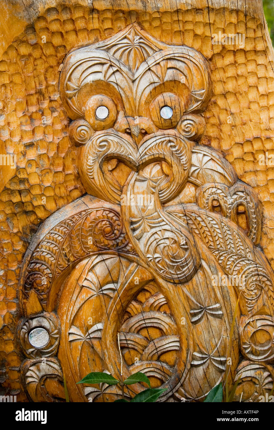 New Zealand Maori Carvings