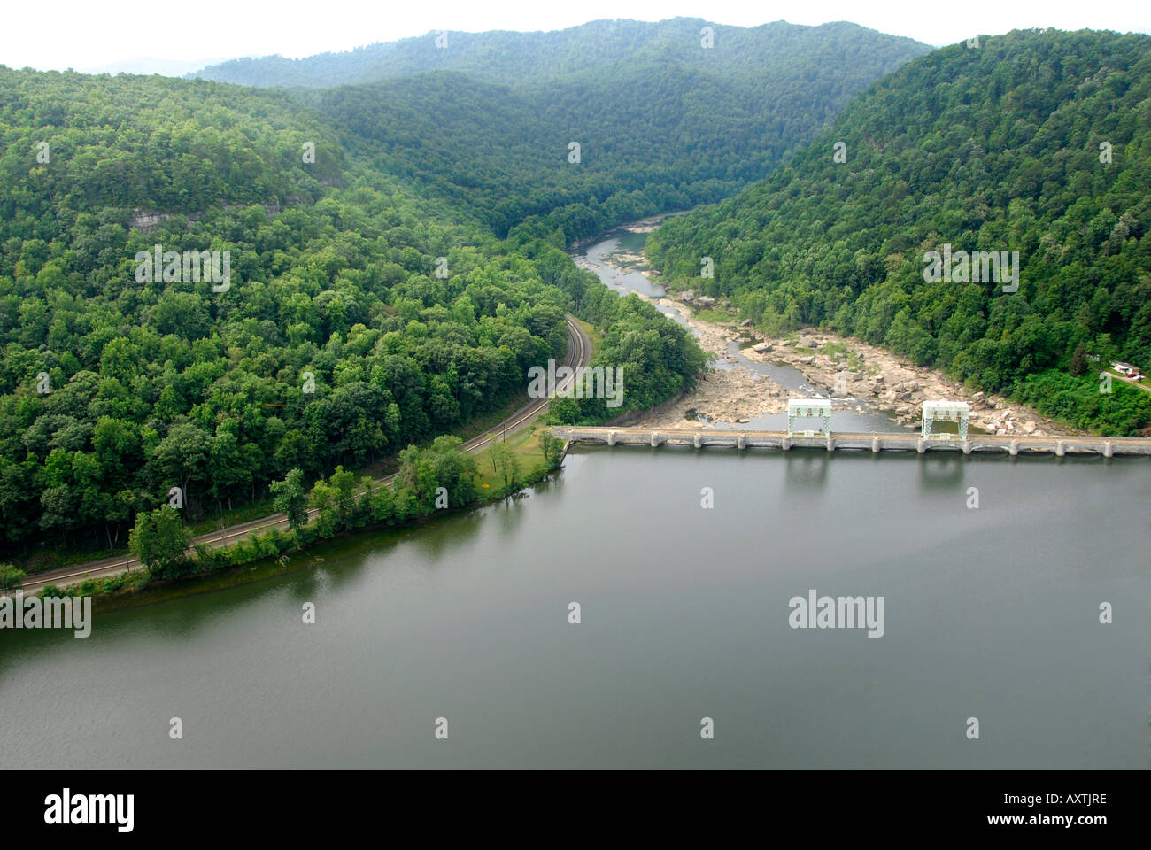 The New River in West Virginia WV Stock Photo Alamy