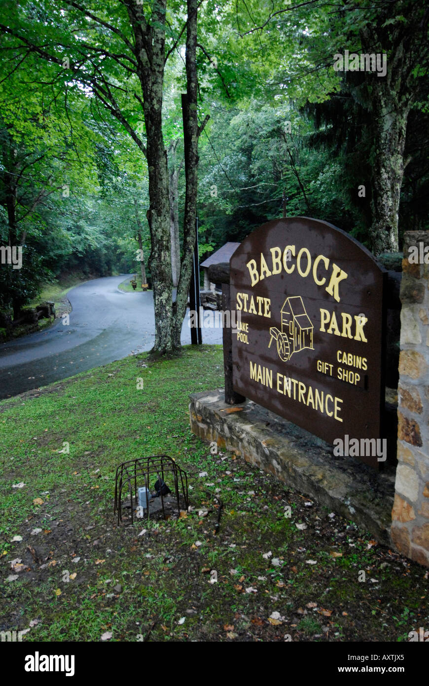 Babcock State Park West Virginia Wv Stock Photo 9666084 Alamy