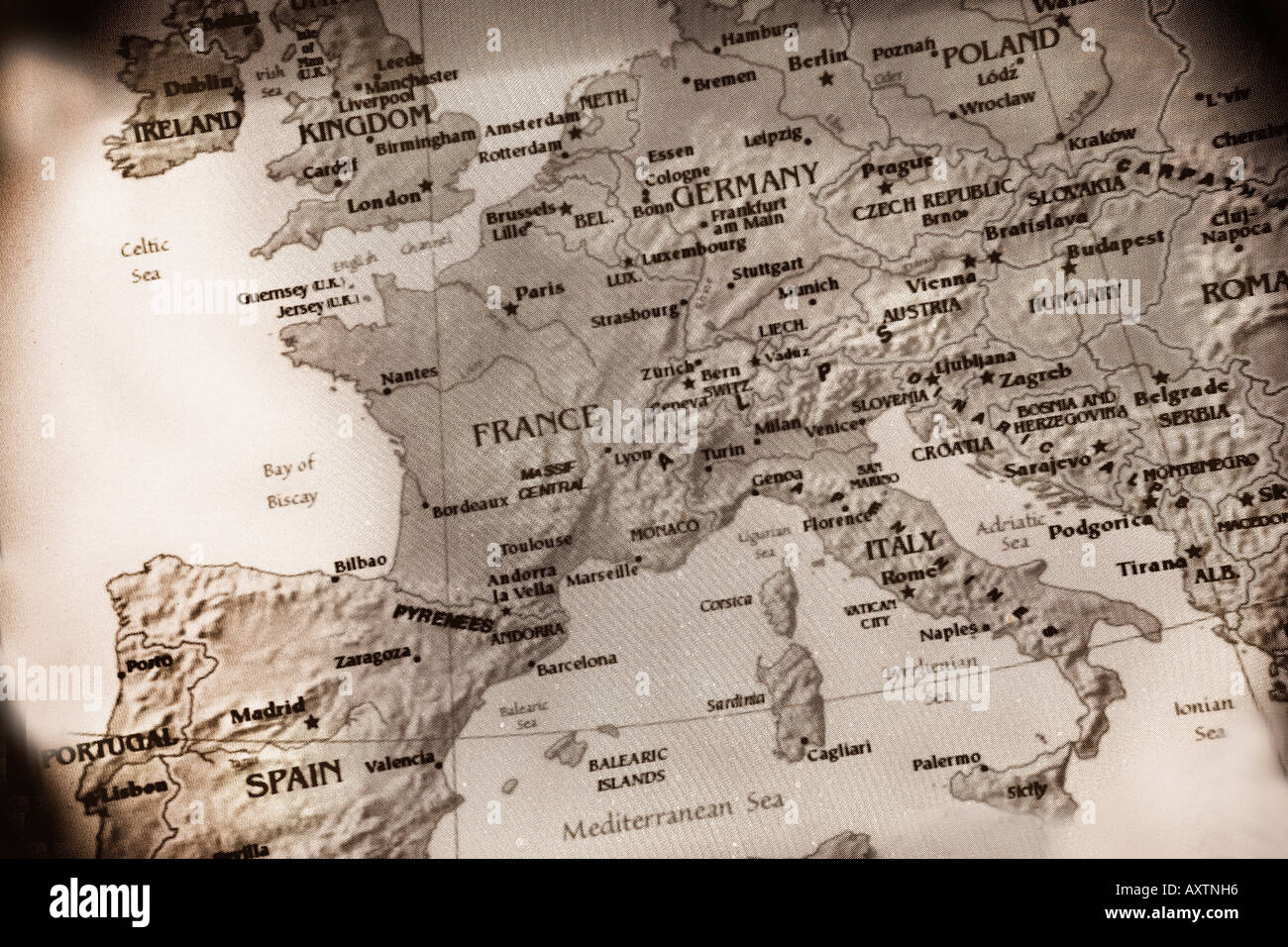 Current Map Of Europe