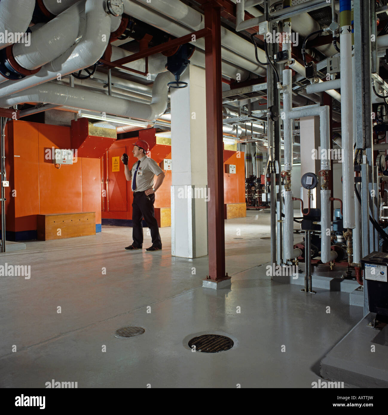 Large Underground Plant Room For Mechanical And Electrical