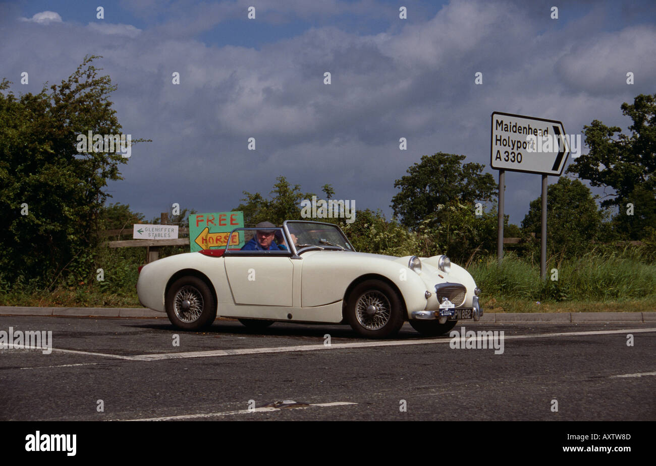 Austin Healey Sprite MK1 of 1960 Stock Photo