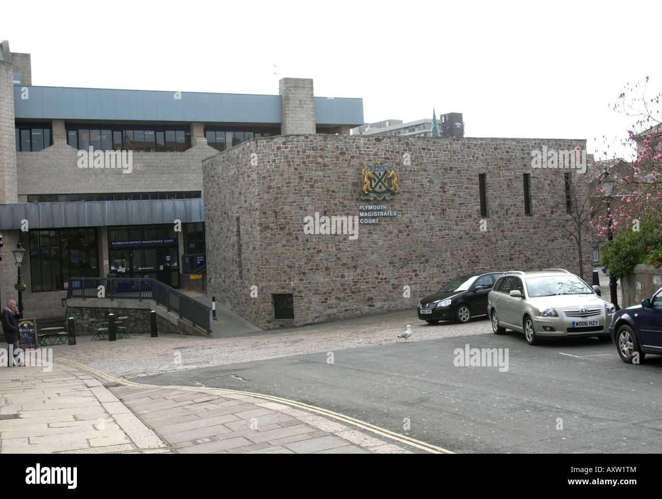 Plymouth Magistrates Courts Stock Photo Alamy