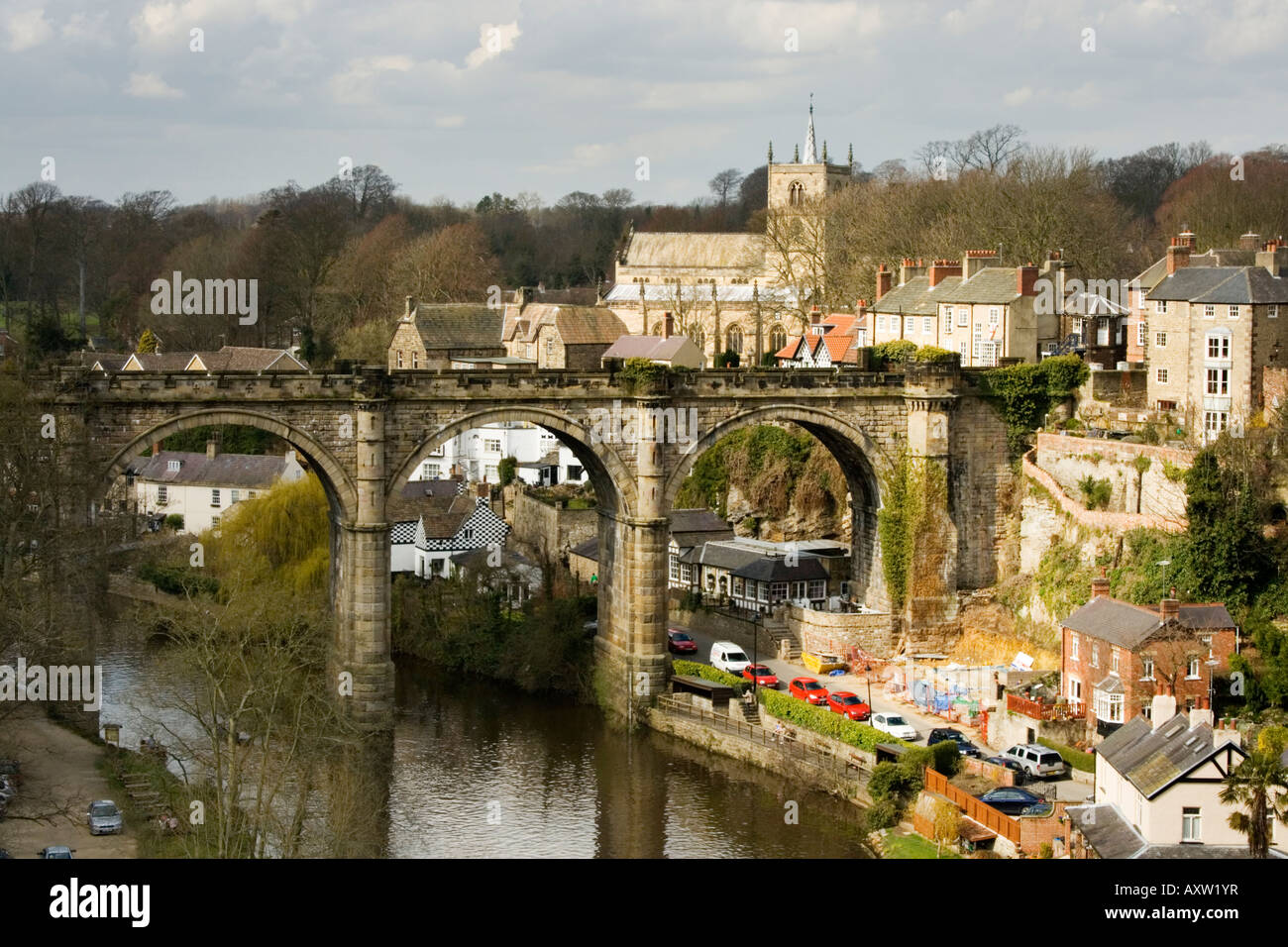 Knaresborough railway bridge hires stock photography and images Alamy