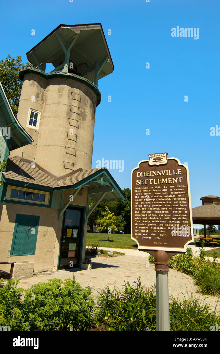 Bast Bell Museum in the Dheinsville Settlement in Germantown Wisconsin