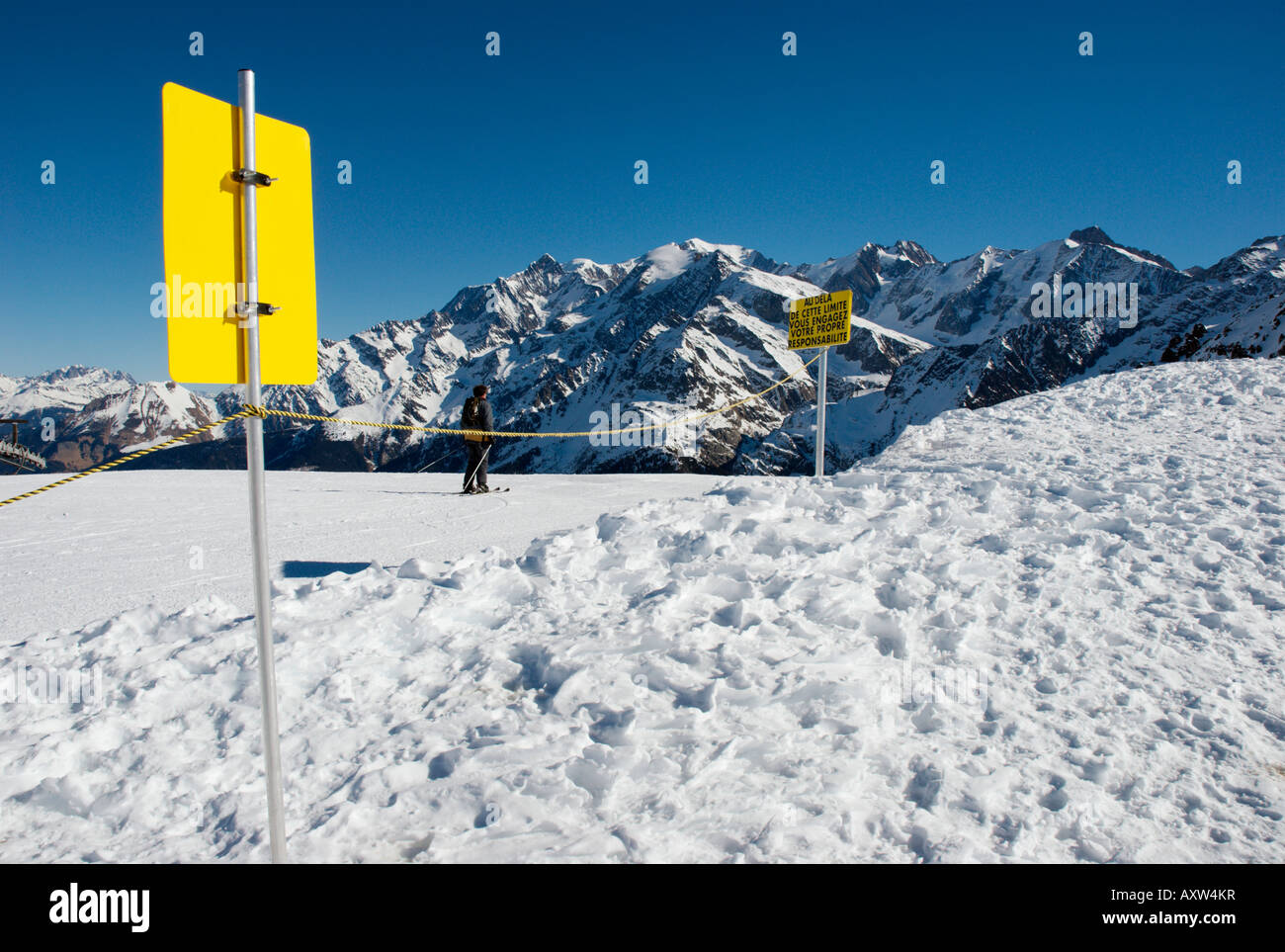 Skiing Ski Lift Blue Sky Frost Stock Photo 573793345