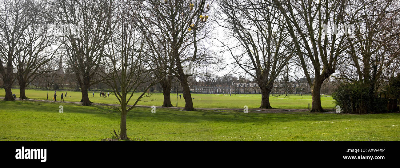Jesus green Cambridge. Cambridgeshire. East Anglia. UK Stock Photo Alamy