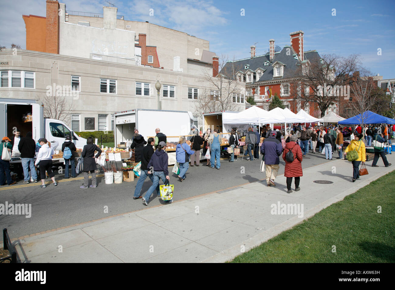 Farmer's market, Dupont Circle, Washington DC, USA Stock Photo Alamy