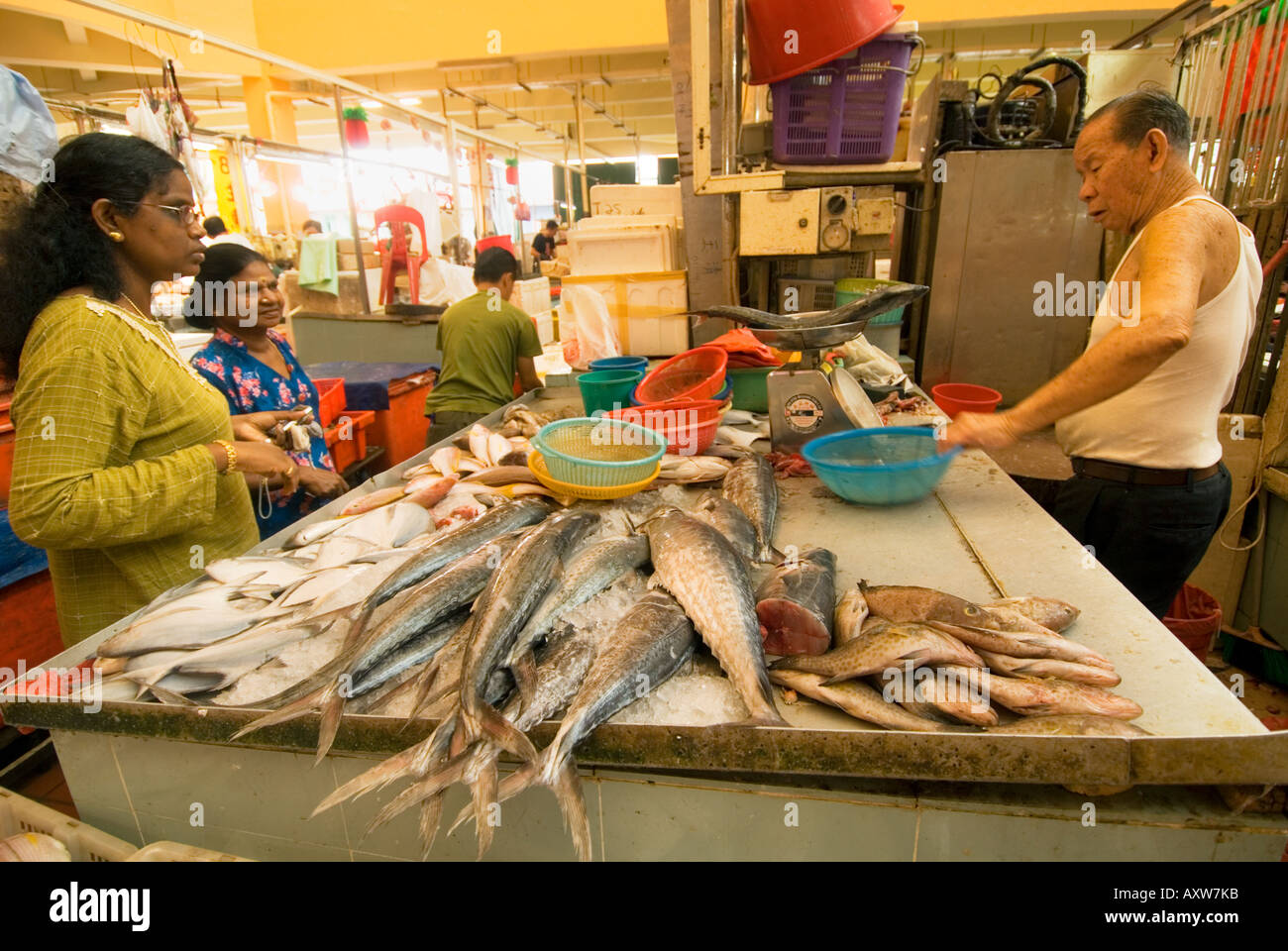 Tekka Centre Little India fishmarket fish market SINGAPORE wet market