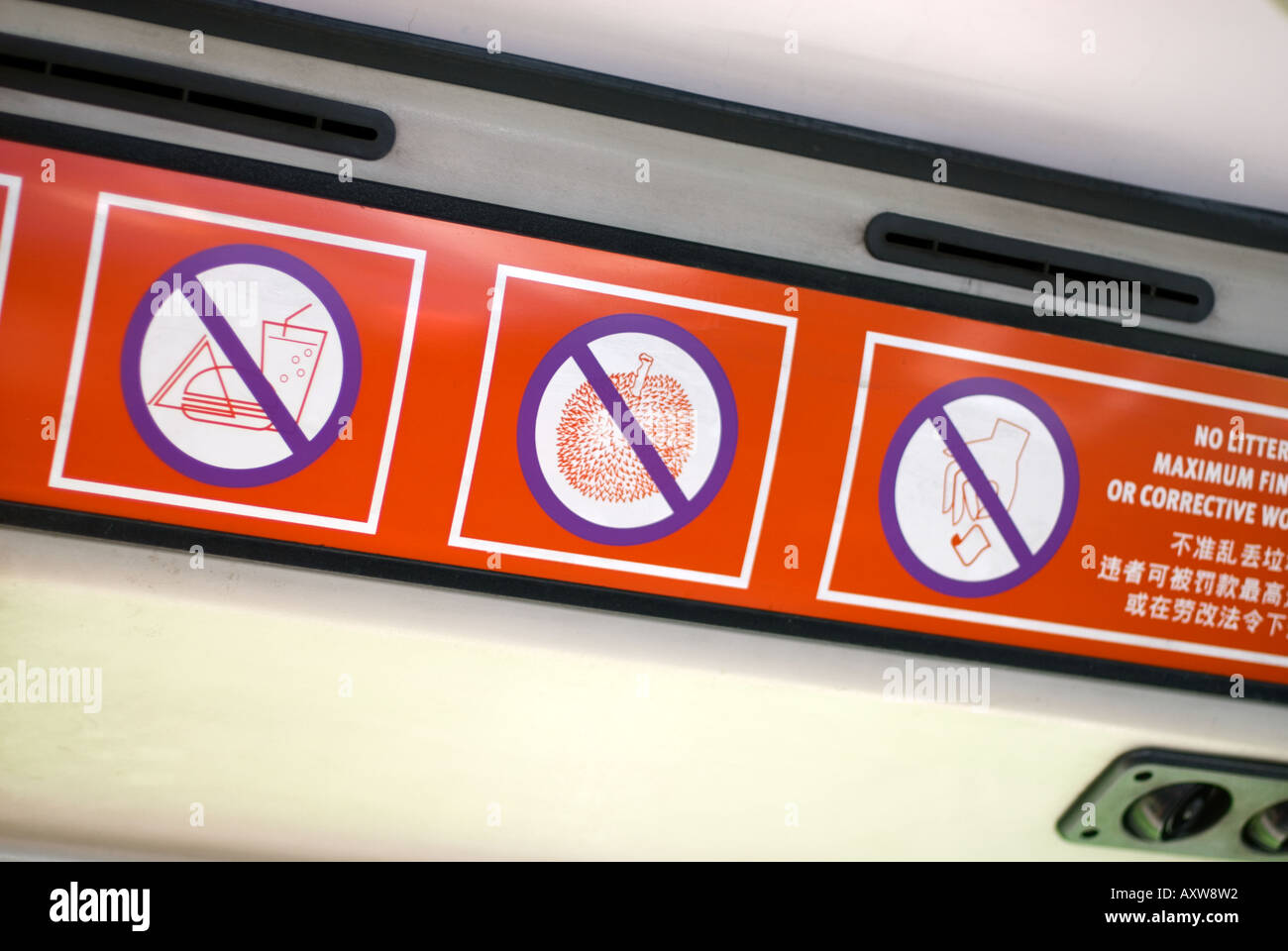 no-durians-sign-hi-res-stock-photography-and-images-alamy