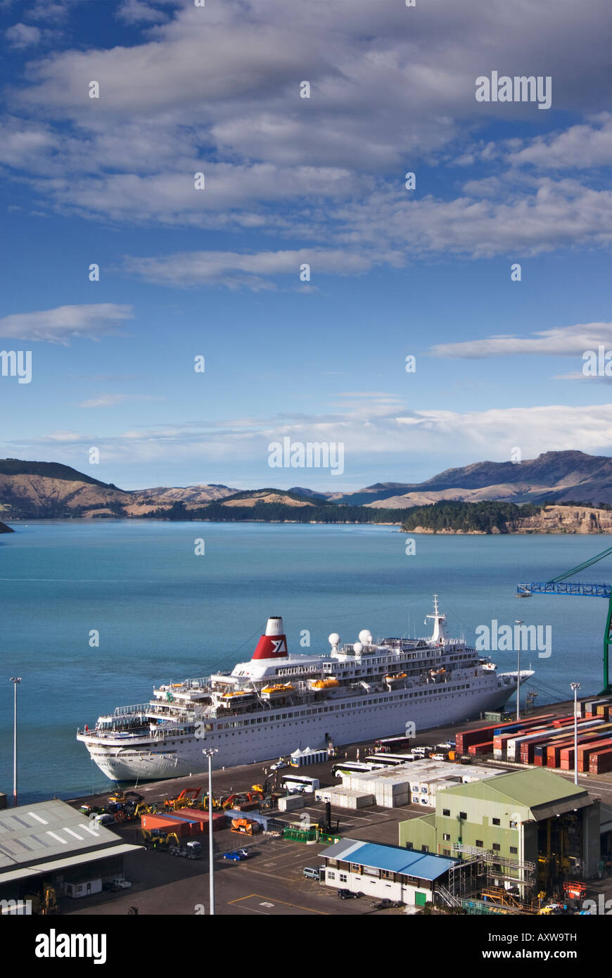 Lyttelton Cruise Ship High Resolution Stock Photography And Images Alamy