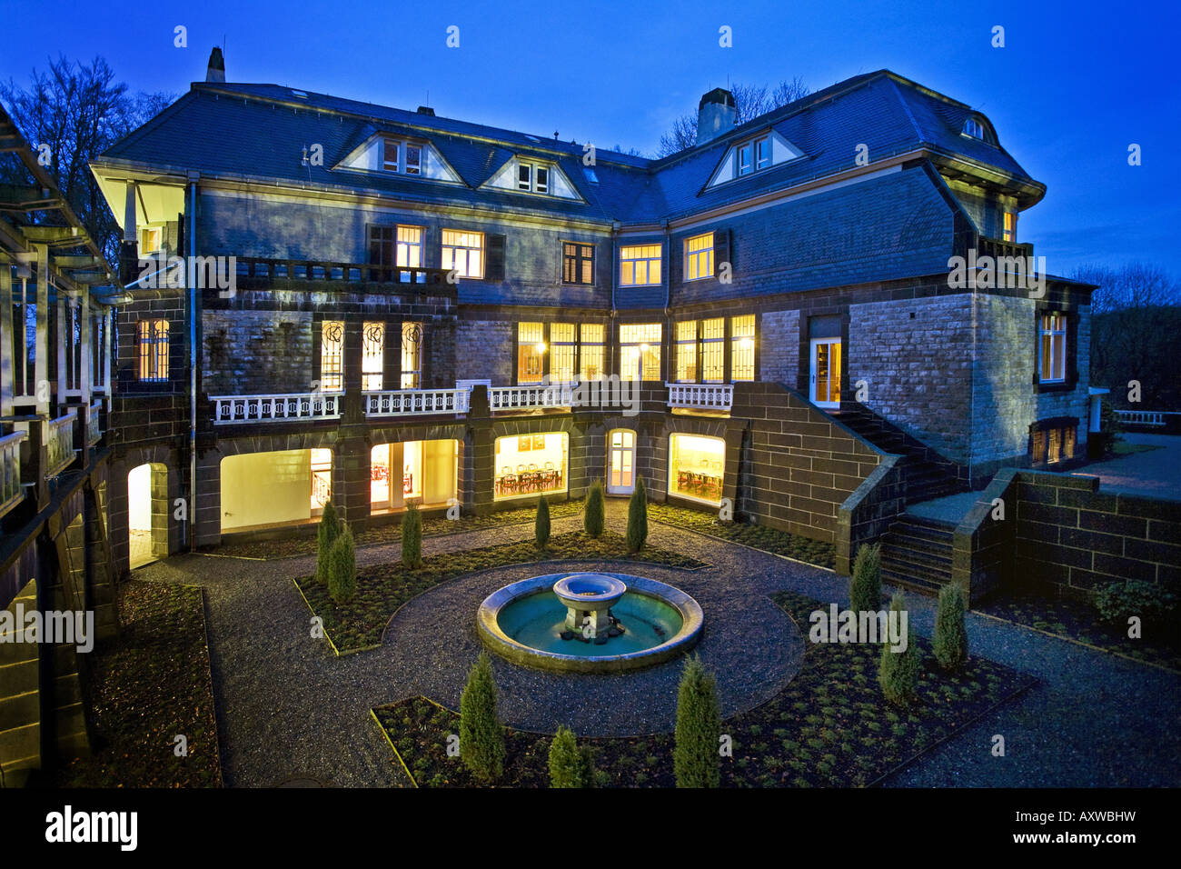 exterior view of the Hohenhof, Germany, North RhineWestphalia, Ruhr Area, Hagen Stock Photo Alamy