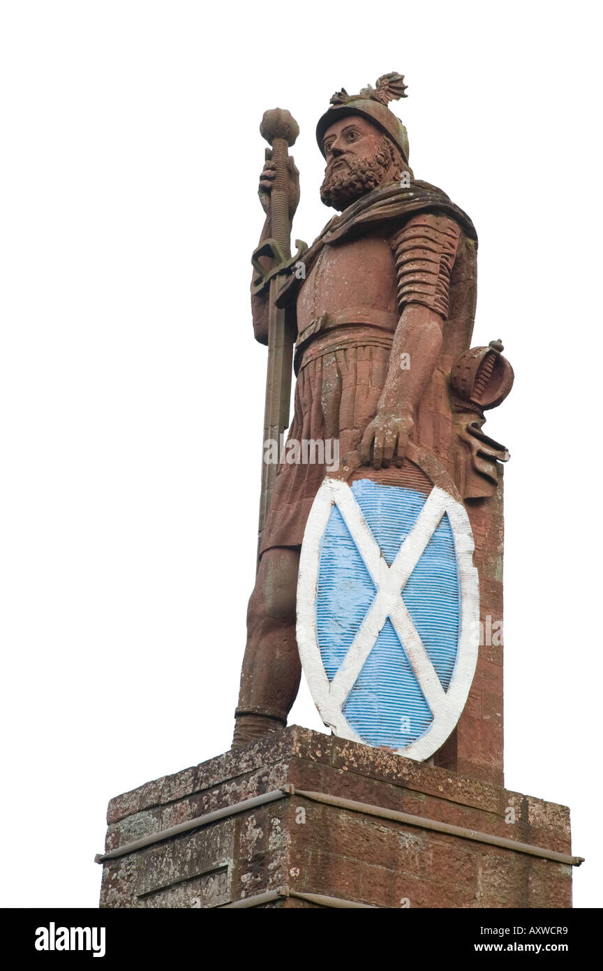 The Wallace Monument near Dryburgh, Scottish Borders, Scotland Stock Photo