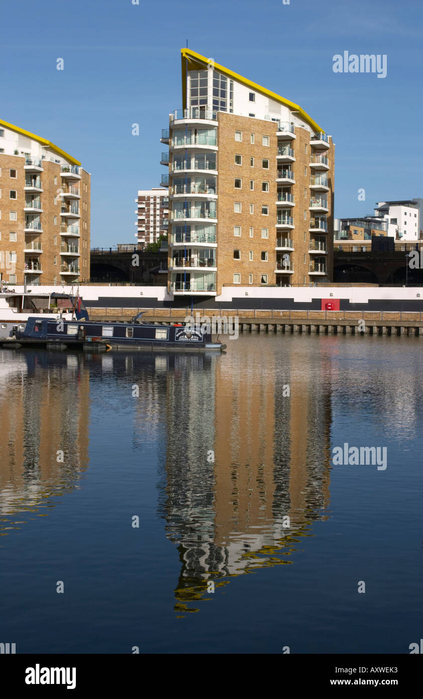 Limehouse Dock London Stock Photo - Alamy