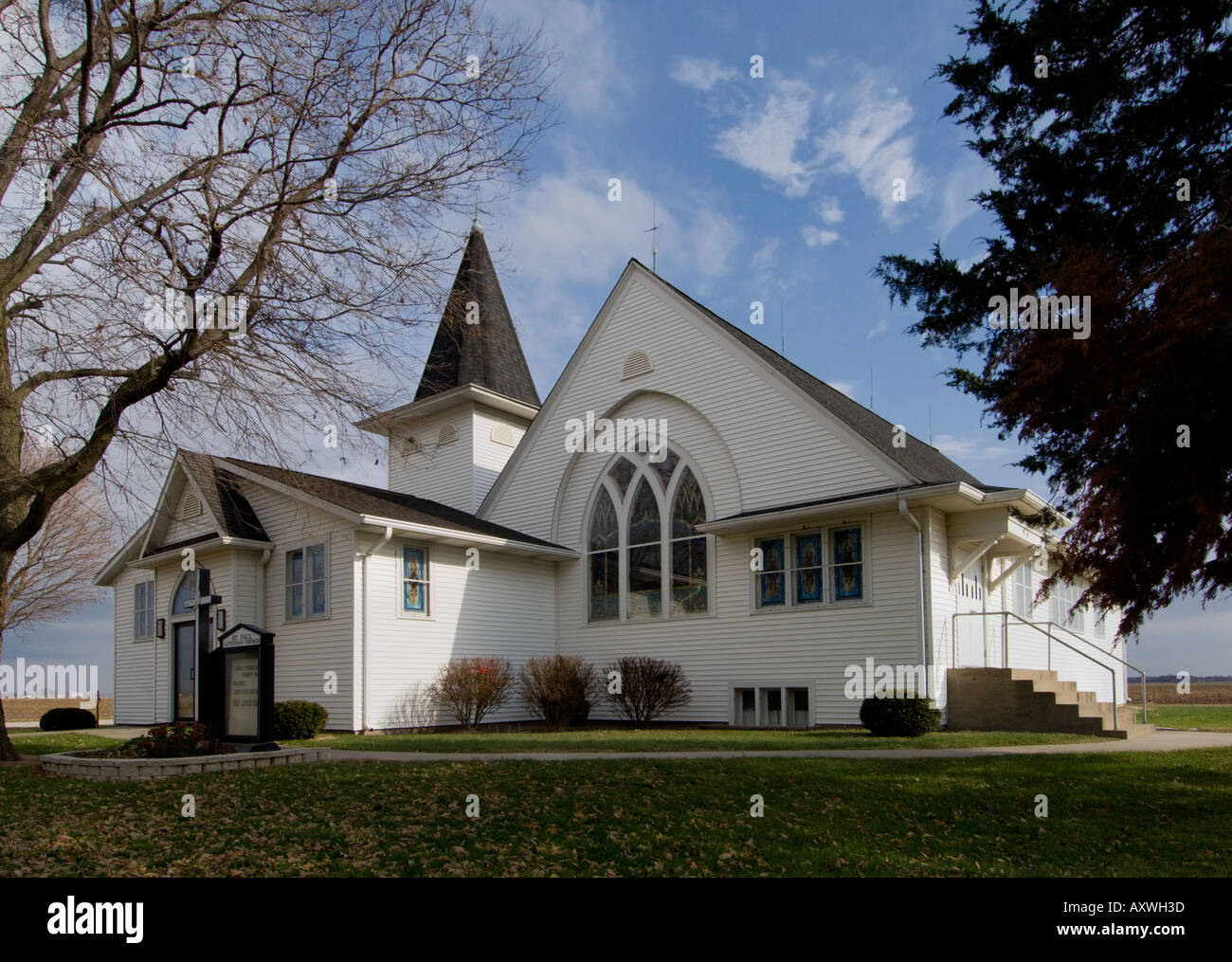 Church rural illinois hi-res stock photography and images - Alamy