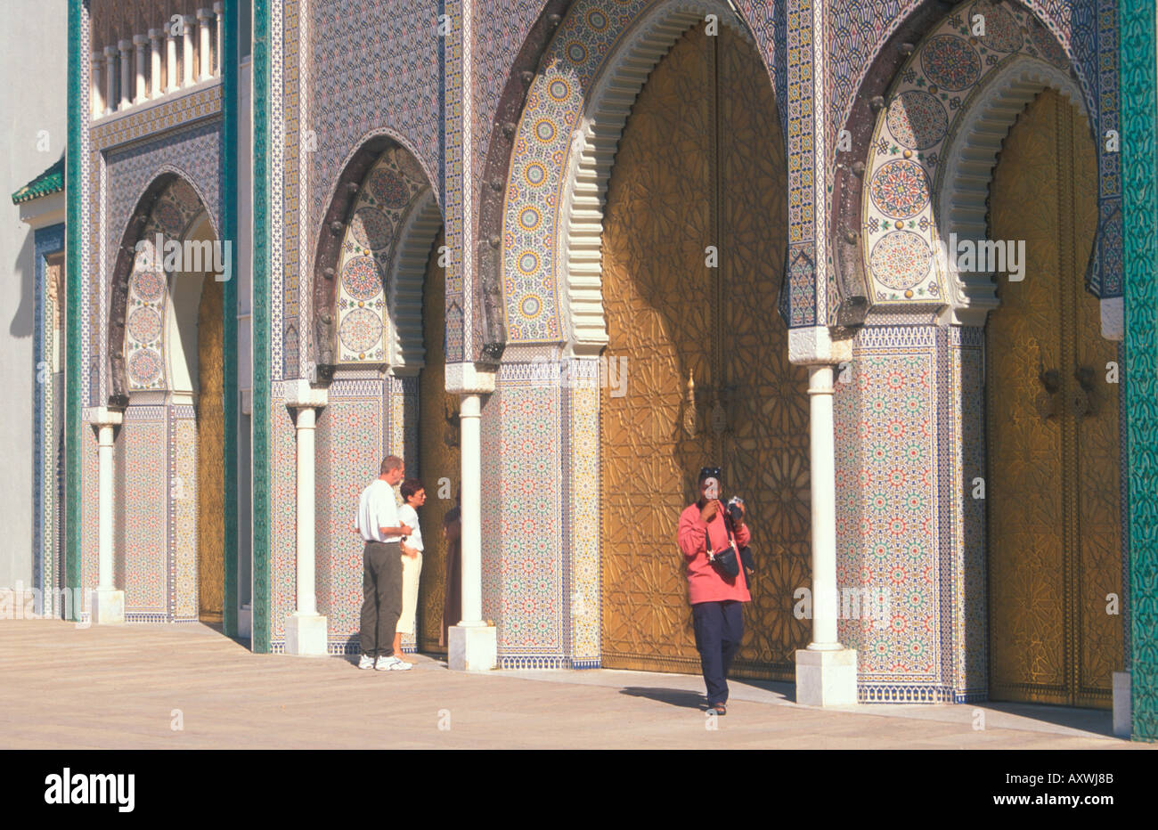 Dar El Makhzen Royal Palace Fez Morocco Stock Photo - Alamy
