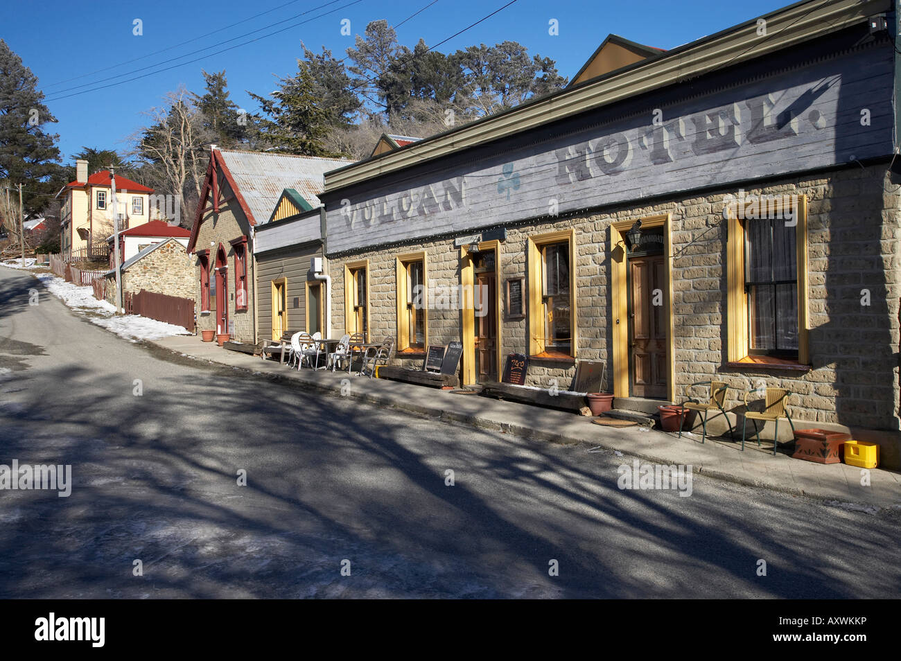 Haunted Vulcan Hotel St Bathans Maniototo South Island New Zealand