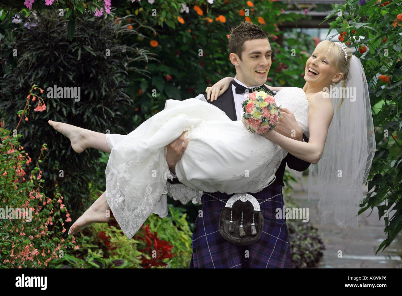 hire scottish bridal dress