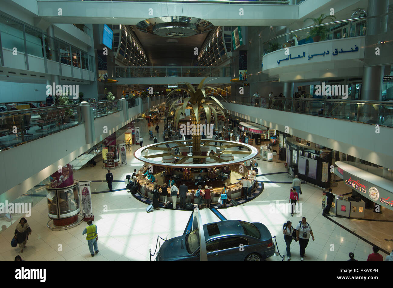 The Duty Free area at Dubai International Airport, Dubai, United Arab ...