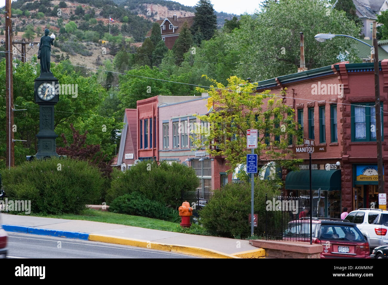 Manitou Springs Colorado USA September 2006 Stock Photo Alamy