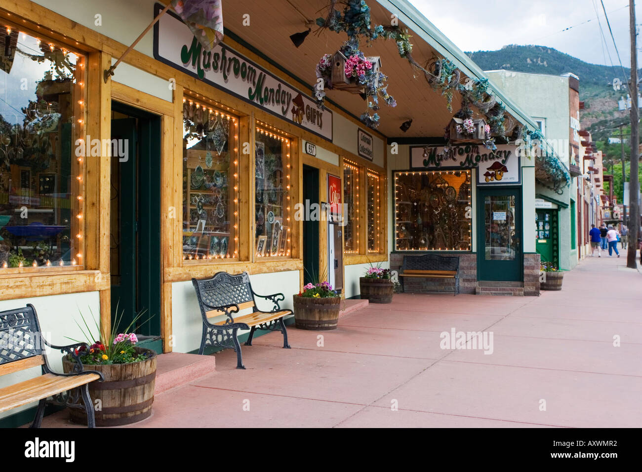 Manitou Springs Colorado USA September 2006 Stock Photo Alamy