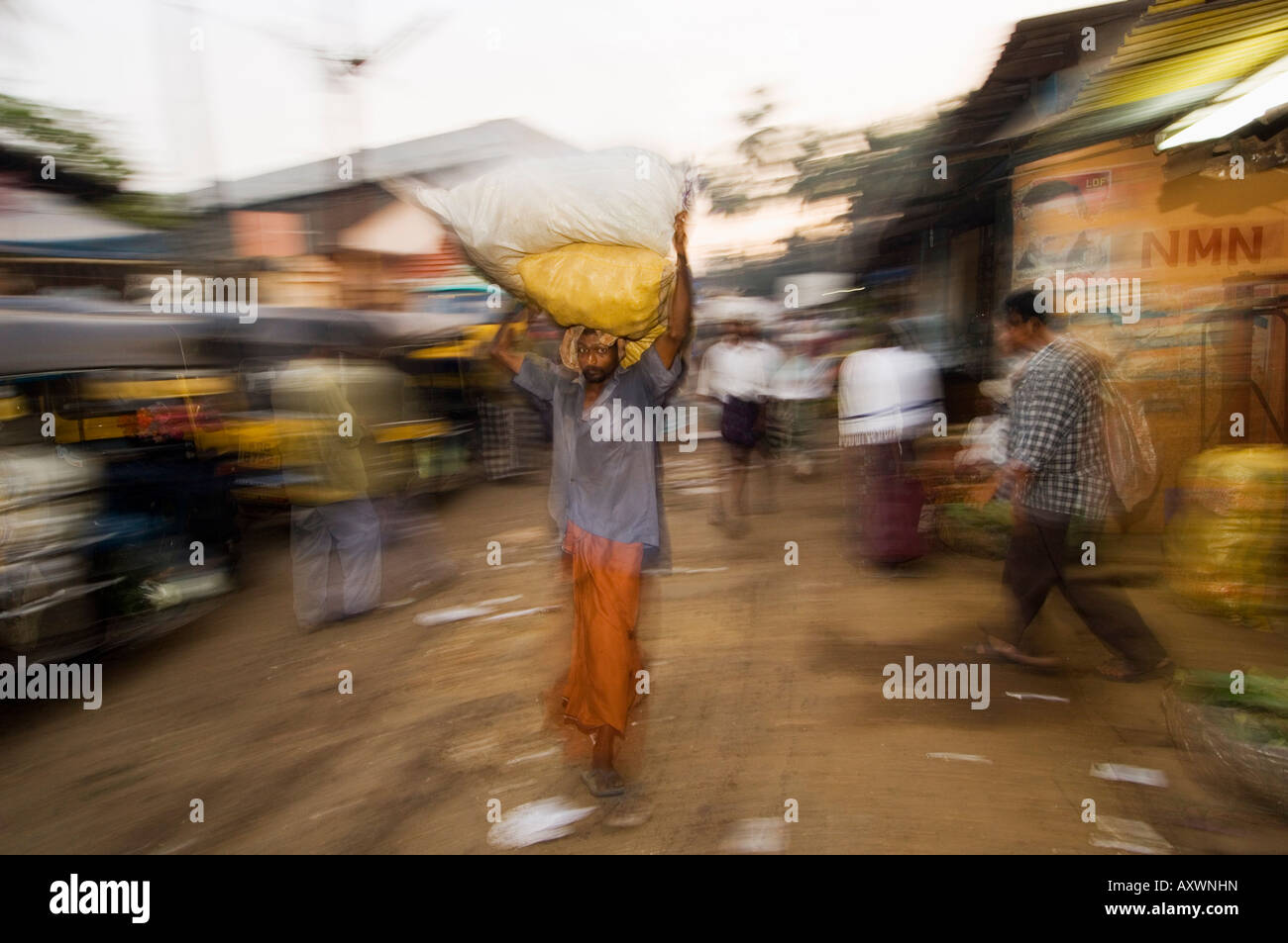 Market Set Up, Kerala, India Stock Photo Alamy