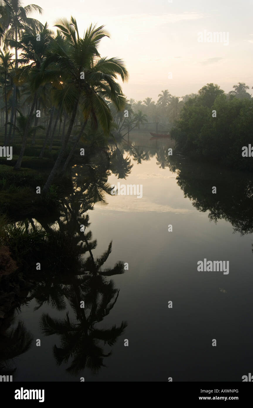 Backwaters of Kerala, India Stock Photo Alamy