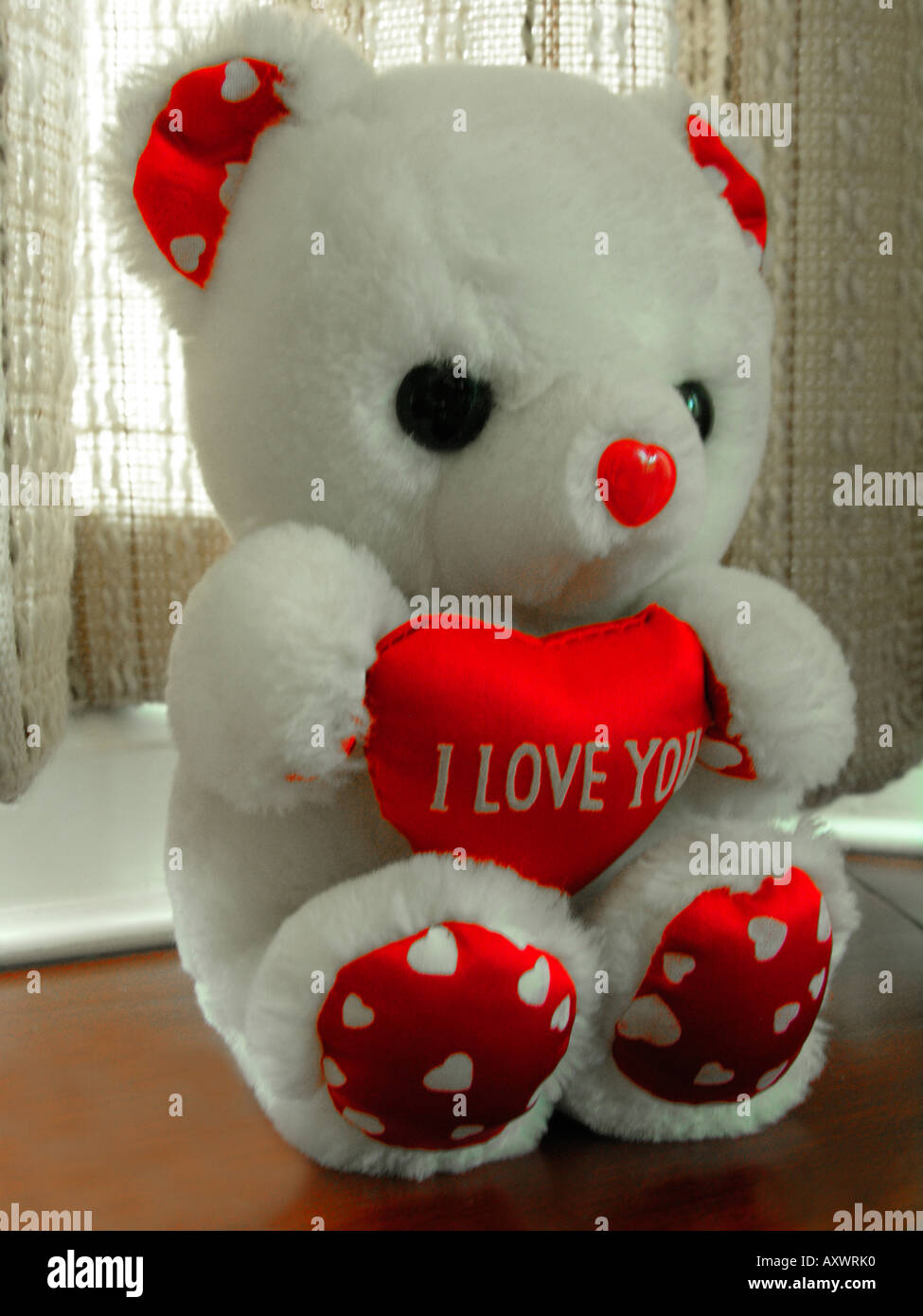 teddy bear that says i love you