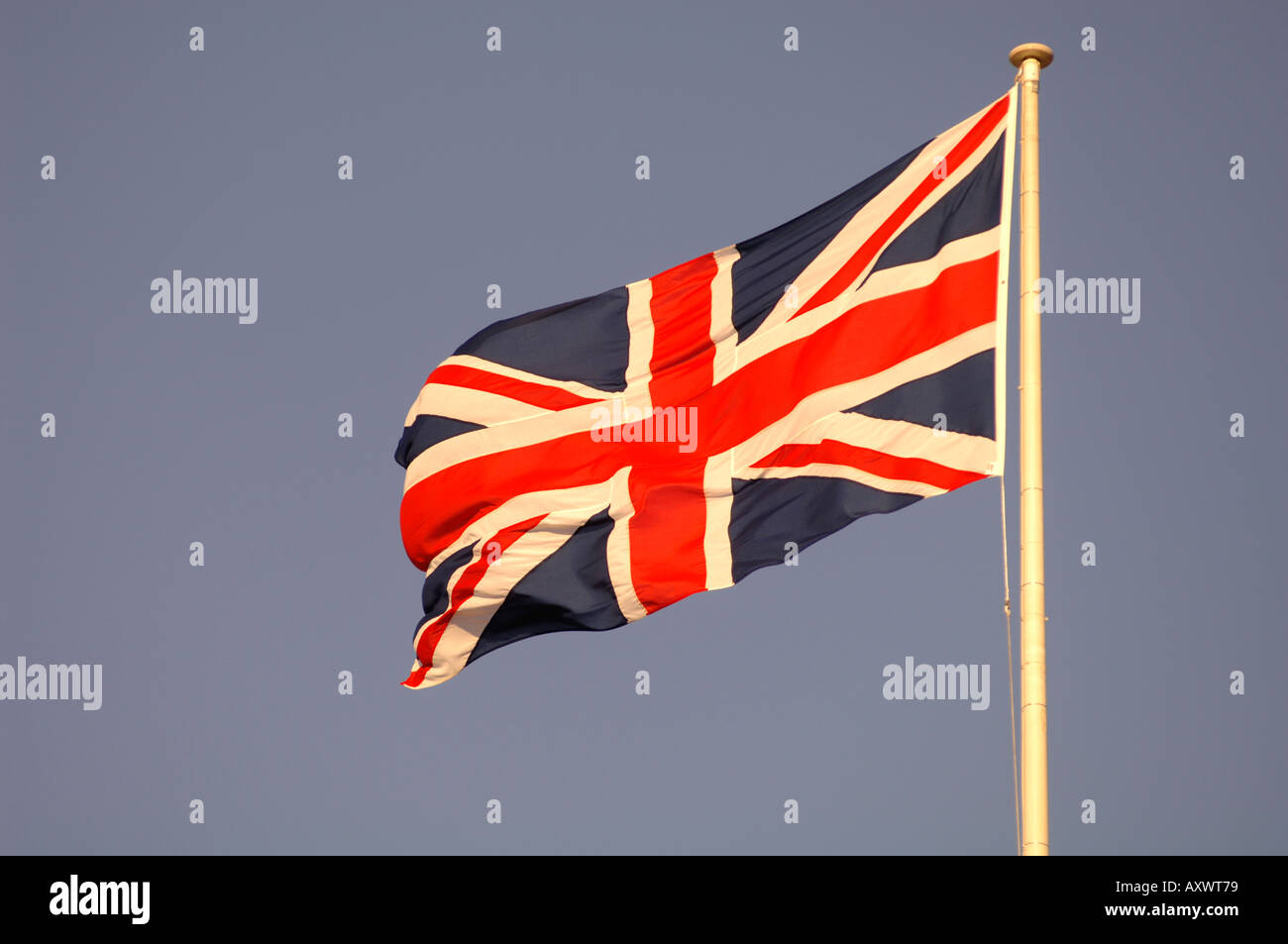 London, England. Union Flag. Stock Photo