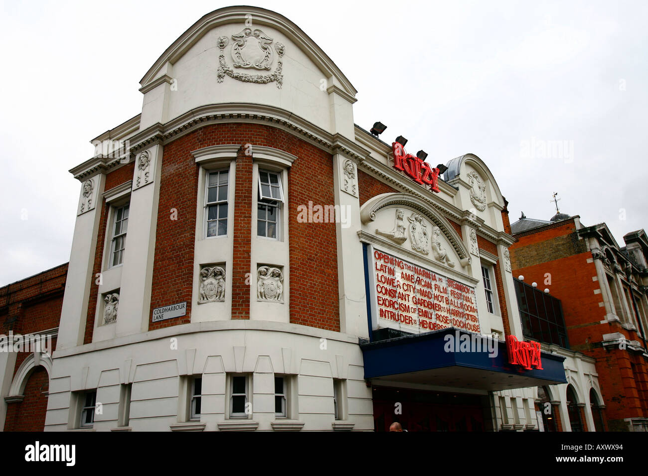 united kingdom south london brixton the ritzy cinema in coldharbour lane Stock Photo
