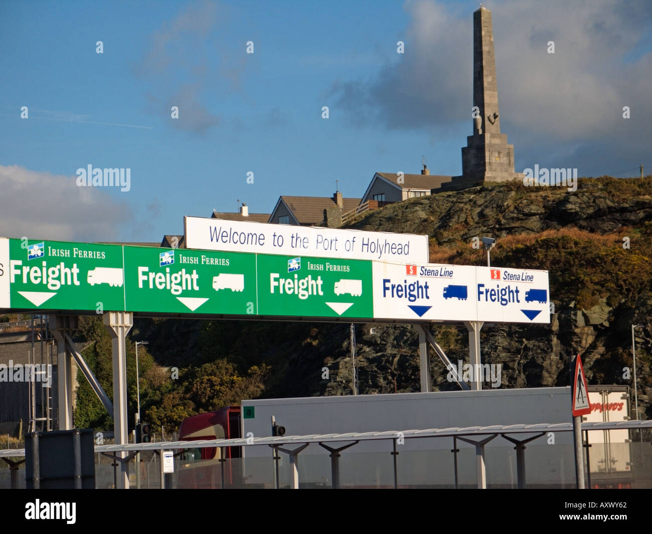 Welcome to the port of holyhead hi-res stock photography and images - Alamy
